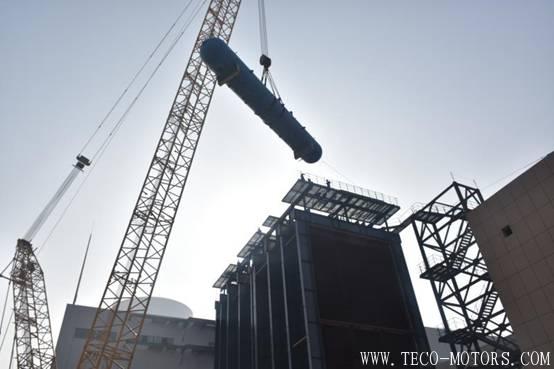 【電廠】洛陽萬眾項目部2號余熱鍋爐高、中、低壓汽包順利吊裝完成