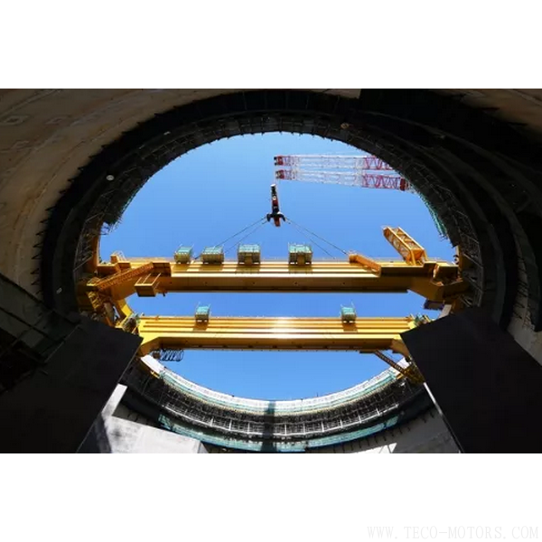 【電廠】華龍一號示范工程福清核電6號機(jī)組環(huán)吊主梁吊裝就位 - TECO東元電機(jī) | 變頻器·伺服電機(jī)·減速機(jī)·電機(jī)解決方案