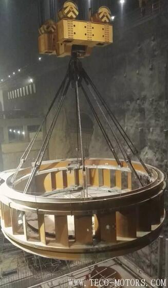 【電廠】烏東德水電站工程12臺(tái)機(jī)組座環(huán)全部吊裝完成 - TECO東元電機(jī) | 變頻器·伺服電機(jī)·減速機(jī)·電機(jī)解決方案