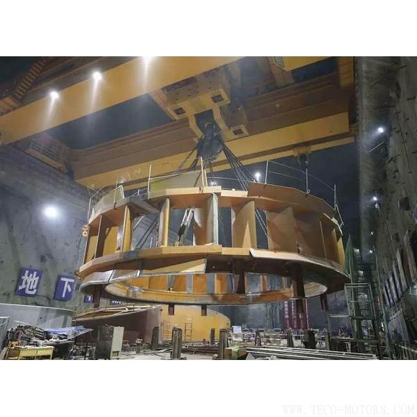 【電廠】烏東德水電站工程12臺(tái)機(jī)組座環(huán)全部吊裝完成 - TECO東元電機(jī) | 變頻器·伺服電機(jī)·減速機(jī)·電機(jī)解決方案