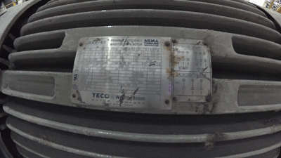 東元NEMA電機(jī)服役7年，運行狀態(tài)良好，現(xiàn)場檢測運行狀態(tài) - TECO東元電機(jī) | 變頻器·伺服電機(jī)·減速機(jī)·電機(jī)解決方案