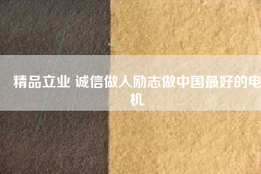 精品立業(yè) 誠信做人勵志做中國最好的電機 - TECO東元電機 | 變頻器·伺服電機·減速機·電機解決方案