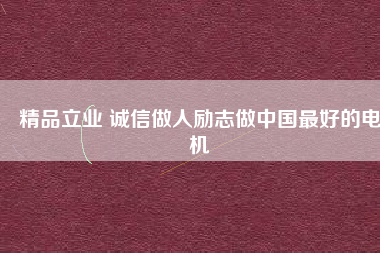 精品立業(yè) 誠信做人勵志做中國最好的電機 - TECO東元電機 | 變頻器·伺服電機·減速機·電機解決方案